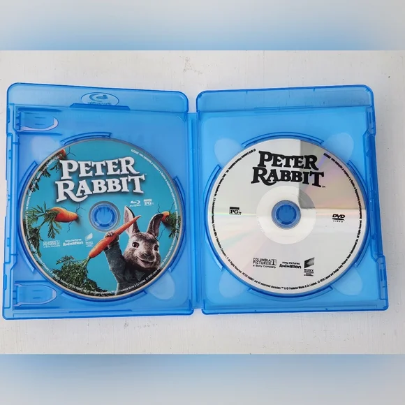 Peter Rabbit I & II Movie Collection Blu-Ray & DVD Set - Picture 6 of 9
